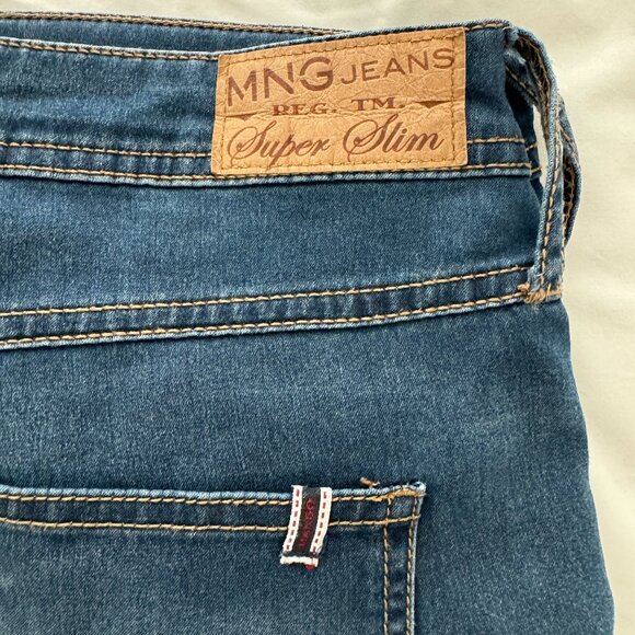 Mango Women's Vintage Elektra Jeans, Size 12 - Picture 11 of 12